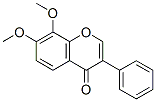 7,8-Dimethoxy isoflavone  结构式