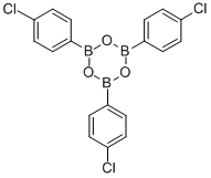 三(P-氯苯基)环硼氧炔 结构式