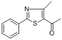 1-(4-甲基-2-苯基-1,3-噻唑-5-基)乙酮 结构式