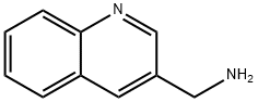 喹啉-3-甲胺 结构式