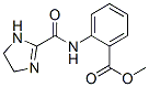 Benzoic acid, 2-[[(4,5-dihydro-1H-imidazol-2-yl)carbonyl]amino]-, methyl ester 结构式