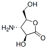 D-Arabinonic acid, 3-amino-3-deoxy-, gamma-lactone (9CI) 结构式