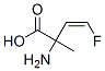 3-Butenoicacid,2-amino-4-fluoro-2-methyl-,(3Z)-(9CI) 结构式