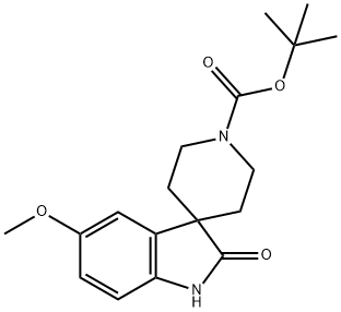 tert-Butyl 5-methoxy-2-oxospiro[indoline-3,4'-piperidine]-1'-carboxylate