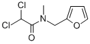 2,2-Dichloro-N-(2-furanylmethyl)-N-methylacetamide 结构式