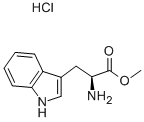 L-色氨酸甲酯盐酸盐 结构式