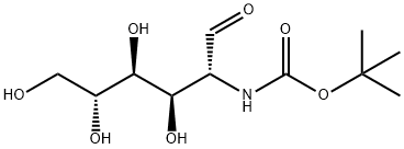 N-boc-D-氨基葡萄糖 结构式