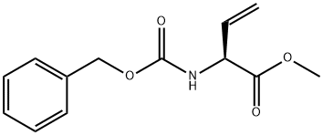 (S)-2-(苄氧基羰基氨基)-3-丁酸甲酯 结构式