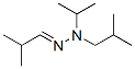 2-Methylpropanal (1-methylethyl)(2-methylpropyl)hydrazone 结构式