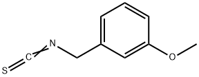 3-甲氧基苄基异硫氰酸酯 结构式