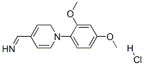 N-(2,4-dimethoxyphenyl)-1-pyridin-4-yl-methanimine hydrochloride 结构式