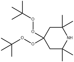 4,4-bis[(tert-butyl)dioxy]-2,2,6,6-tetramethylpiperidine 结构式