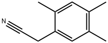2-(2,4,5-三甲基苯基)乙腈 结构式