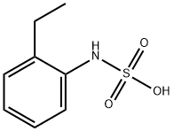 Sulfamic acid, (2-ethylphenyl)- (9CI) 结构式