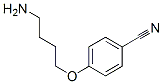 Benzonitrile, 4-(4-aminobutoxy)- (9CI) 结构式