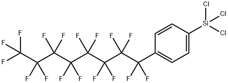 PERFLUOROOCTYLPHENYLTRICHLOROSILANE 结构式