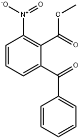 2-Benzoyl-6-nitrobenzoic acid methyl ester 结构式