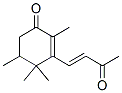 2,4,4,5-Tetramethyl-3-(3-oxo-1-butenyl)-2-cyclohexen-1-one 结构式