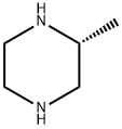 (R)-(-)-2-甲基哌嗪 结构式
