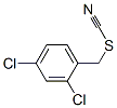 2,4-dichlorobenzyl thiocyanate 结构式