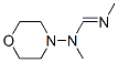 Methanimidamide, N,N-dimethyl-N-4-morpholinyl- (9CI) 结构式