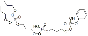 [(dipropoxyphosphoryloxy-propoxy-phosphoryl)oxy-propoxy-phosphoryl]oxy benzene 结构式