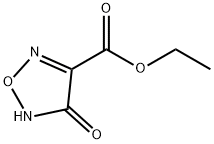 4-羟基-1,2,5-恶二唑-3-羧酸乙酯 结构式