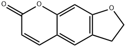 4',5'-dihydropsoralen 结构式