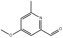 4-甲氧基-6-甲基吡啶-2-甲醛 结构式