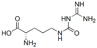 N5-[[(Aminoiminomethyl)amino]carbonyl]-L-ornithine 结构式