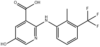 5-羟基氟尼辛 结构式