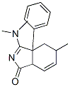 3-(Dimethylamino)-3a,4,5,7a-tetrahydro-5-methyl-3a-phenyl-1H-isoindol-1-one 结构式