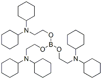 tris[2-(dicyclohexylamino)ethyl] borate  结构式