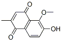 2-Methyl-5-methoxy-6-hydroxy-1,4-naphthoquinone 结构式