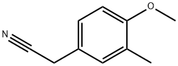 4-甲氧基-3-甲基苯乙腈 结构式