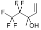 4,4,5,5,5-PENTAFLUORO-3-METHYLPENT-1-ENE-3-OL 结构式