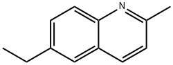 6-ETHYL-2-METHYLQUINOLINE 结构式