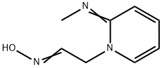 1(2H)-Pyridineacetaldehyde,2-(methylimino)-,oxime(9CI) 结构式