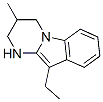 Pyrimido[1,2-a]indole, 10-ethyl-1,2,3,4-tetrahydro-3-methyl- (9CI) 结构式