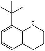 8-(叔丁基)-1,2,3,4-四氢喹啉 结构式
