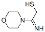 Morpholine, 4-(1-imino-2-mercaptoethyl)- (9CI) 结构式