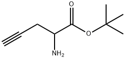 4-Pentynoicacid,2-amino-,1,1-dimethylethylester(9CI) 结构式