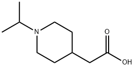 (1-异丙基哌啶-4-基)乙酸 0.5HCL 0.4H2O 结构式
