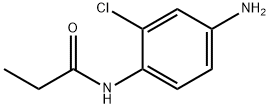 N-(4-amino-2-chlorophenyl)propanamide 结构式