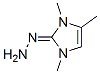 2H-Imidazol-2-one,1,3-dihydro-1,3,4-trimethyl-,hydrazone(9CI) 结构式