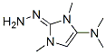 2H-Imidazol-2-one,4-(dimethylamino)-1,3-dihydro-1,3-dimethyl-,hydrazone 结构式