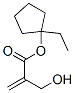 2-Propenoicacid,2-(hydroxymethyl)-,1-ethylcyclopentylester(9CI) 结构式