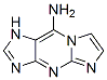 1H-Imidazo[1,2-a]purin-9-amine  (9CI) 结构式