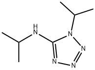 ISOPROPYL-(1-ISOPROPYL-1H-TETRAZOL-5-YL)-AMINE 结构式