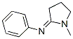 1-Methyl-2-(phenylimino)pyrrolidine 结构式